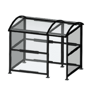 af002 abris fumeurs 2m x 3m