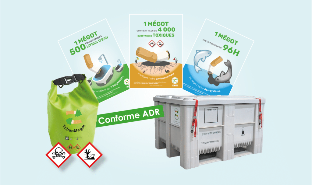 Kit de recyclage & communication - tchaoMegot