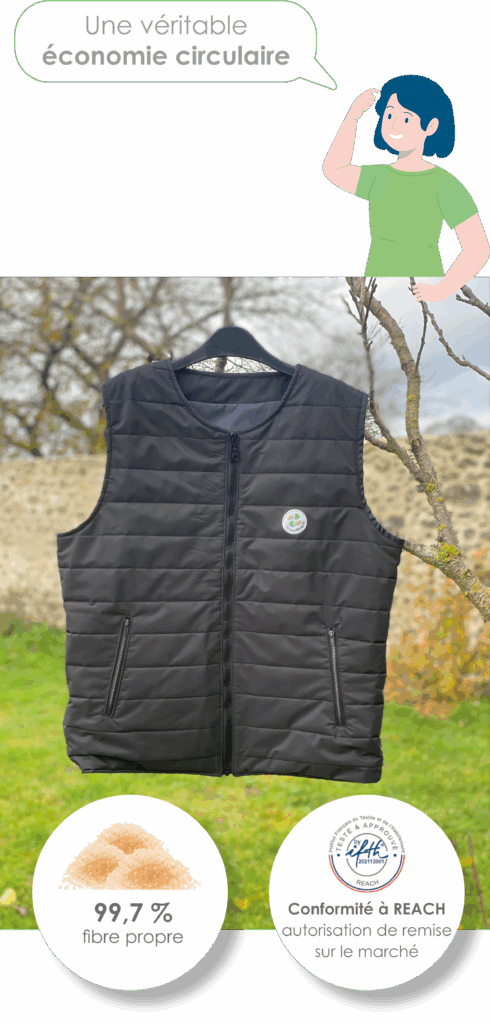 Recyclage doudoune TchaoMegot